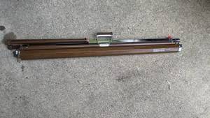 lot 60 image: Vintage 42 Da-Lite Projection Screen w Stand