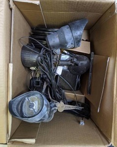 lot 229 image: Outdoor lights on stakes