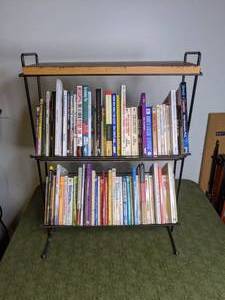 lot 232 image: Small Bookshelf & Mixed Lot of Books