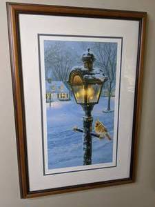 lot 101 image: Three Framed Fine Art Prints of Birds, Signed by Artist Darrell Bush