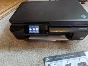 lot 110 image: HP Photosmart 5255 All-In-One Printer (Print Scan Copy Web)