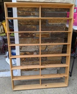lot 75 image: Large Solid Wood Shelf