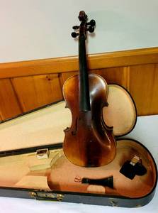 lot 7 image: Rare Find Joseph Guarnerius Conservatory Violin