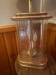 lot 12 image: Table Lamp With Lighted Base