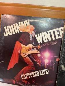 lot 68 image: Johnny Winter Album Lot