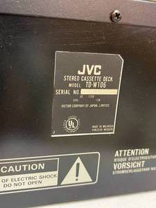 lot 83 image: JVC Stereo Cassette Deck