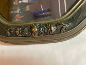 lot 104 image: Vintage Car Framed Art With Ornate Frame