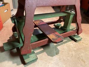lot 108 image: Vintage Rocking Horse