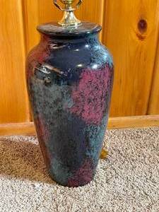 lot 111 image: Ceramic Table Lamp