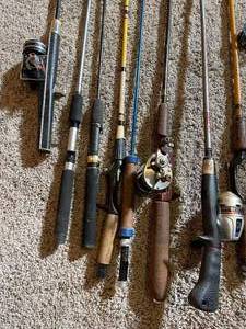 lot 113 image: Fishing Rods And Reels