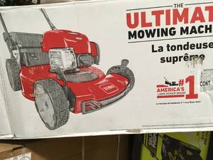 lot 30 image: Toro Recycler 22 in. Briggs & Stratton SmartStow Personal Pace High-Wheel Drive Gas Walk Behind Self Propelled Lawn Mower (new) review pictures