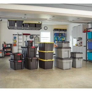 5 Gal. Heavy Duty Storage Bin (4-Pack)