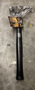 21 oz. Milled Face Framing Hammer with 18 in. Straight Hickory Handle