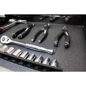 18 in. x 100 in. Black Premium Solid Drawer Liner