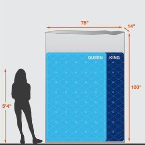 100 in. x 78 in. x 14 in. Queen and King Mattress Bag (2 Pack)