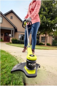 Ryobi P20100 ONE 18-V Li-Ion Cordless String Trimmer w2.0 Ah Battery & Charger