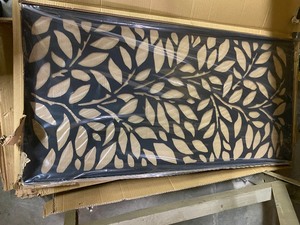 metal panel privacy screen fence The Retail price $399.00