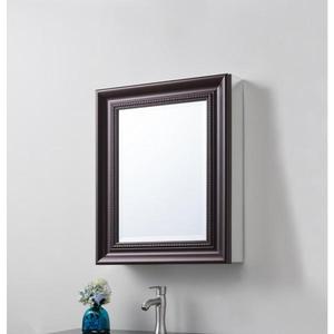 20 in. W x 26 in. H x 5-12 D Framed Bathroom Recessed or Surface-Mount Bathroom Medicine Cabinet in Oil Rubbed Bronze The retail $179.00