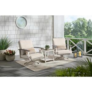 Marina Point Square Steel Patio Side Table The retail price $99.00