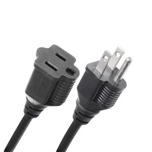 20 ft. 163 IndoorOutdoor Extension Cord, Black