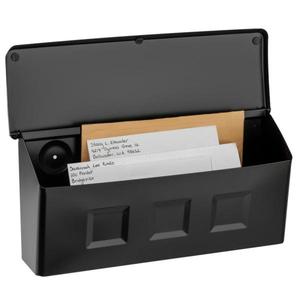 Wayland Black Wall Mount Mailbox