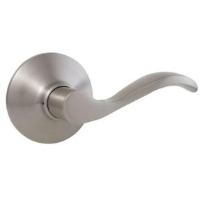 Naples Satin Nickel Hall and Closet Passage Door Lever