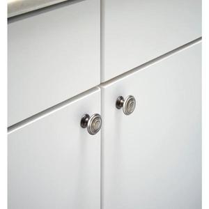 12 of Harmon 1-38 in. (35 mm) Heirloom Silver Round Cabinet Knob