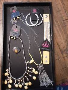 5-NEW FASHION JEWELRY ITEMS (Yellow)