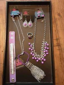 5-NEW FASHION JEWELRY ITEMS (Purple)