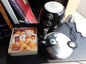 Fagor Pressure Cooker, Elite Platinum Air Fryer & Muffin Set