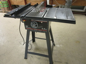 lot 619 image: CRAFTSMAN 10 DIRECT DRIVE TABLE SAW