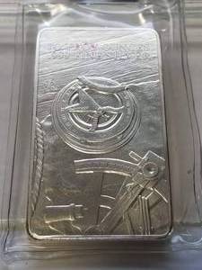 lot 24 image: 10 TROY Oz. .999 FINE SILVER BAR PROSPECTOR SEALED