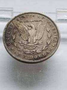 lot 31 image: 1901-O MORGAN SILVER DOLLAR