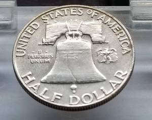 lot 40 image: 1959 FRANKLIN HALF DOLLAR