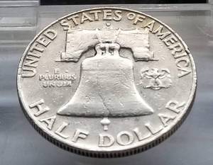 lot 41 image: 1959-D FRANKLIN HALF DOLLAR