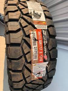lot 21 image: Nitto Ridge Grappler 35 X 12.5 X 17LT364 Retail $364