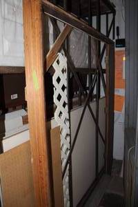 lot 25 image: Wood Door Frame