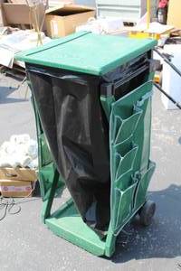 lot 38 image: Dayhill Curb Service Garbage Can on wheels