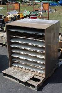 lot 44 image: Document Cabinet 8-shelf
