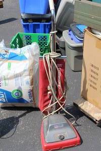 lot 46 image: Sanitaire Heavy Duty Commercial Upright Bagger Vacuum Cleaner