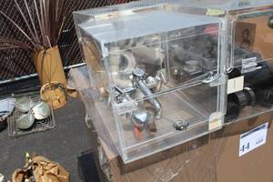 lot 57 image: Lot of (2) Faucets  - Plastic Case