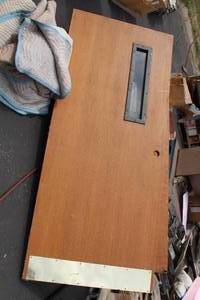 lot 96 image: Lot of (3) Wood Doors