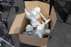 lot 101 image: Lot of (6) Wall-Mount Light Fixtures (in box)