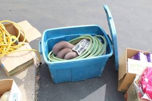 lot 104 image: RV SewerWater System (in plastic tub)
