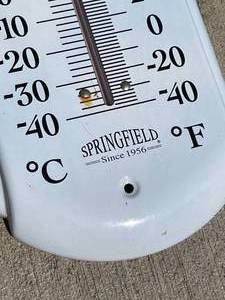 lot 190 image: Springfield Bluebird Thermometer