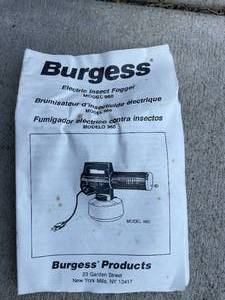 lot 201 image: Burgess Electric Bug Fogger