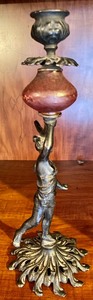 lot 140 image: Ornate Candle Holder
