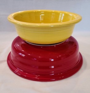 lot 47 image: Fiesta Serving Bowls