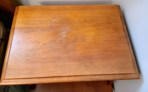 lot 103 image: Wood Nightstand