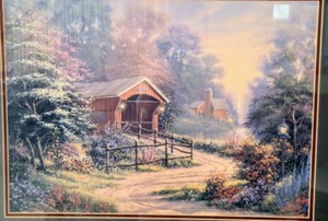 lot 118 image: Framed Scenic Print